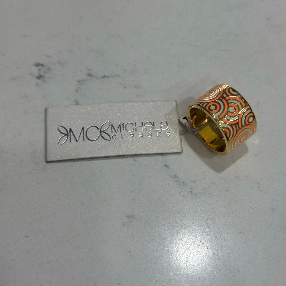Silver and Gold Rings Set - Picture 3 of 5